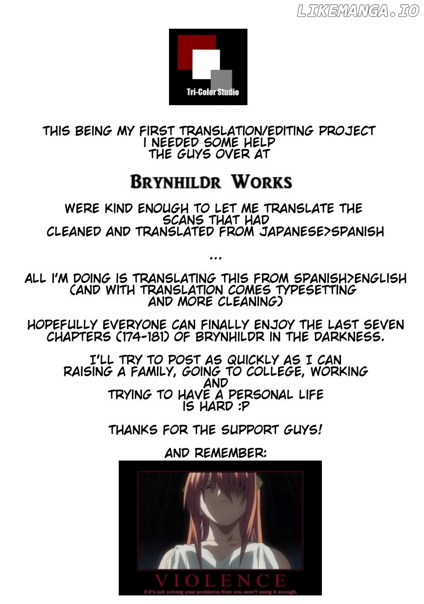 Gokukoku no Brynhildr Chapter 174 - page 1