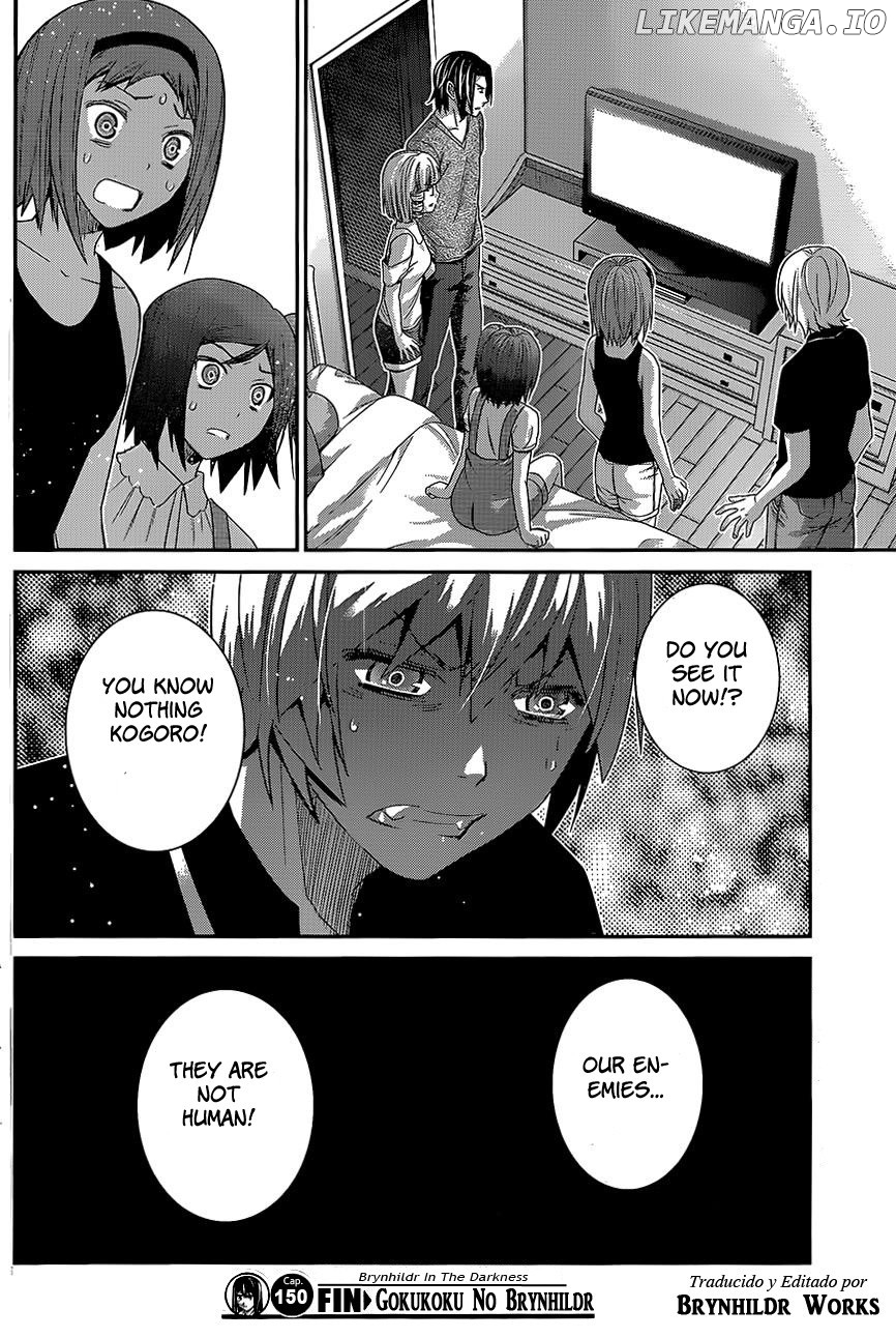 Gokukoku no Brynhildr Chapter 150 - page 18