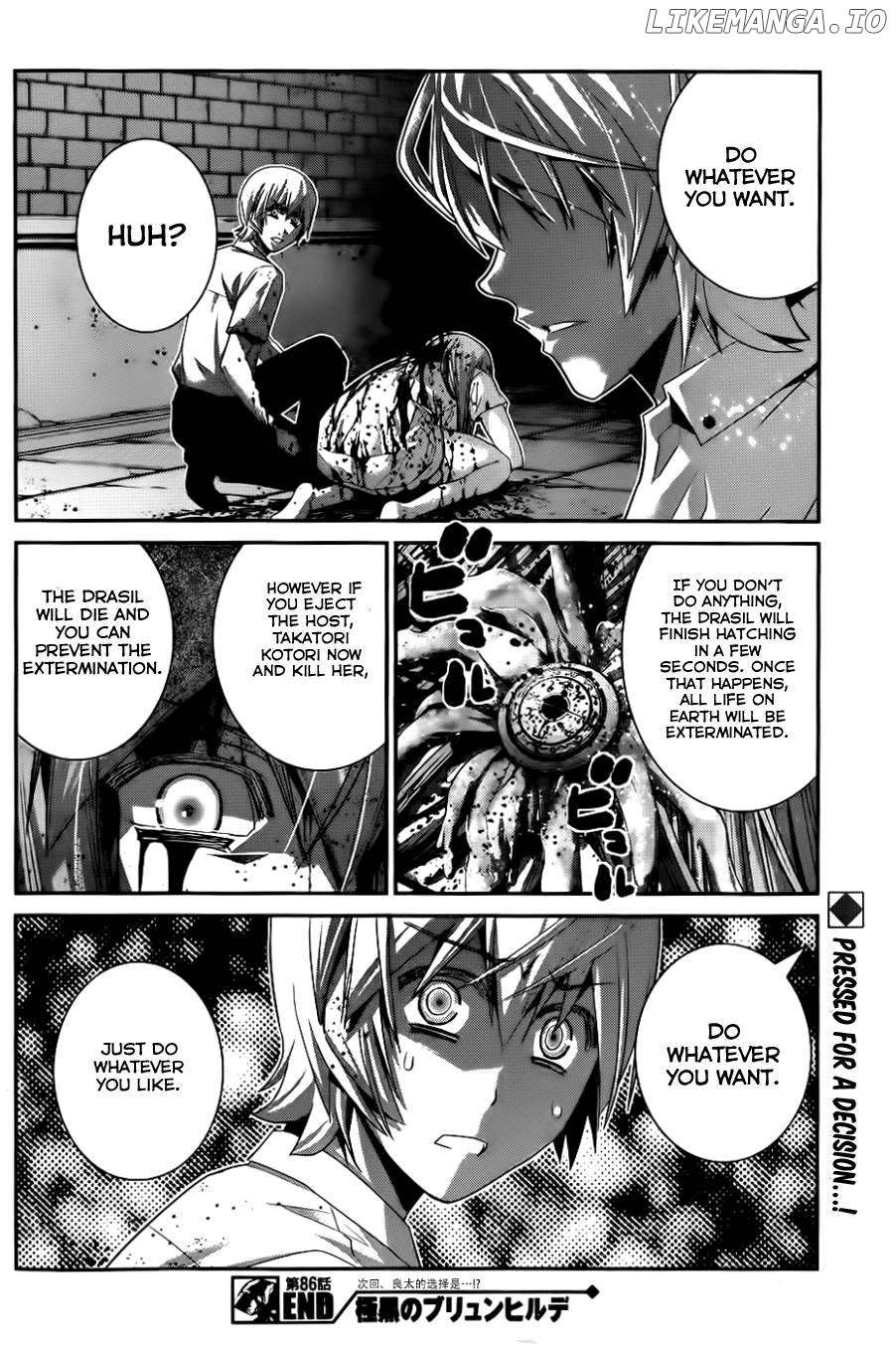 Gokukoku no Brynhildr Chapter 86 - page 19