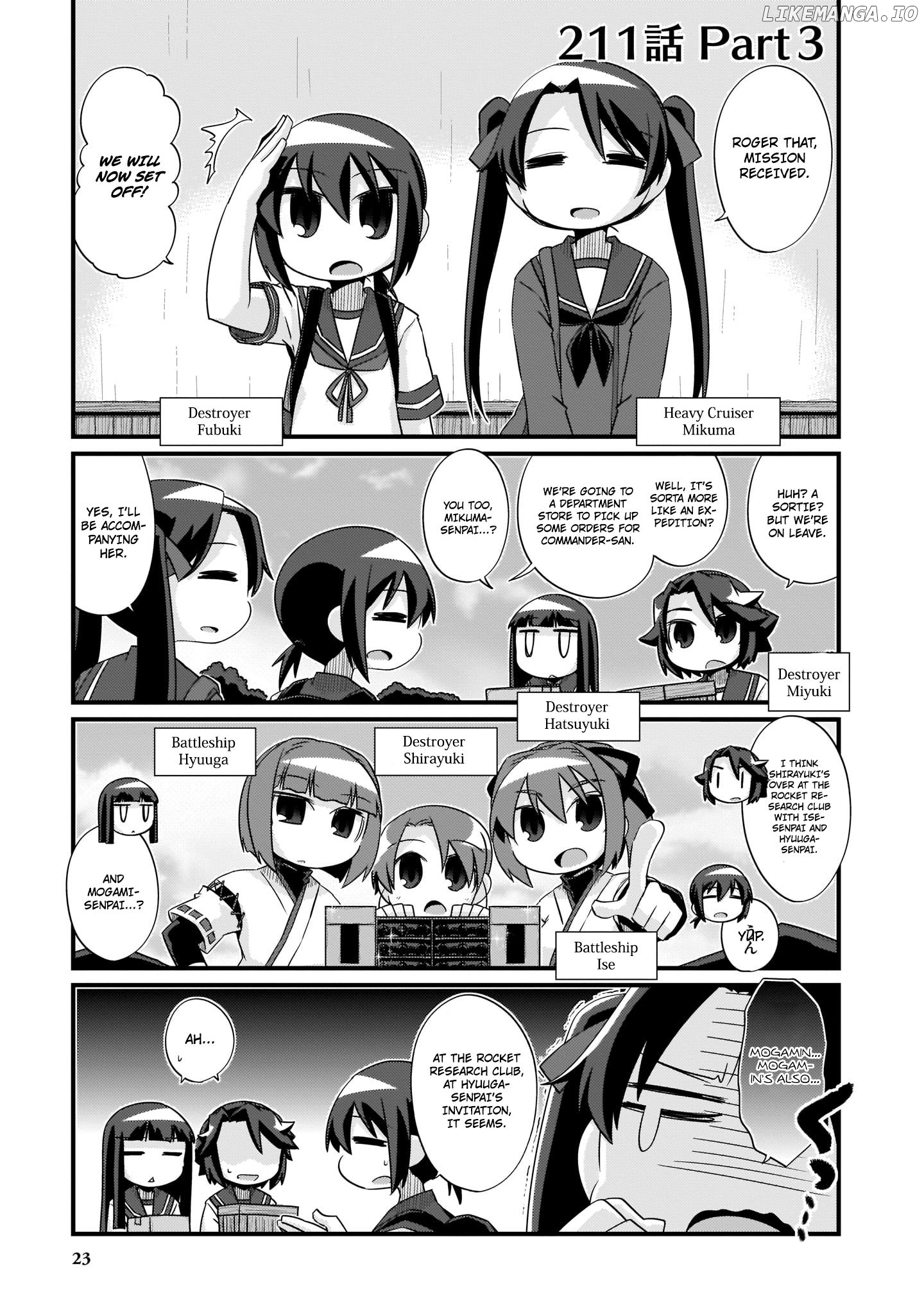 Kantai Collection - Kankore - 4-koma Comic - Fubuki, Ganbarimasu! Chapter 211 - page 13