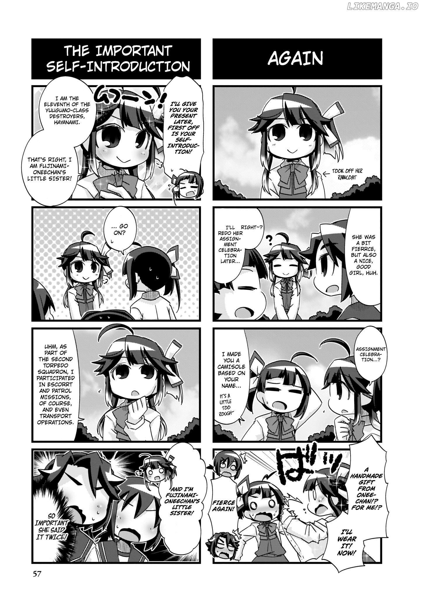 Kantai Collection - Kankore - 4-koma Comic - Fubuki, Ganbarimasu! Chapter 222 - page 3