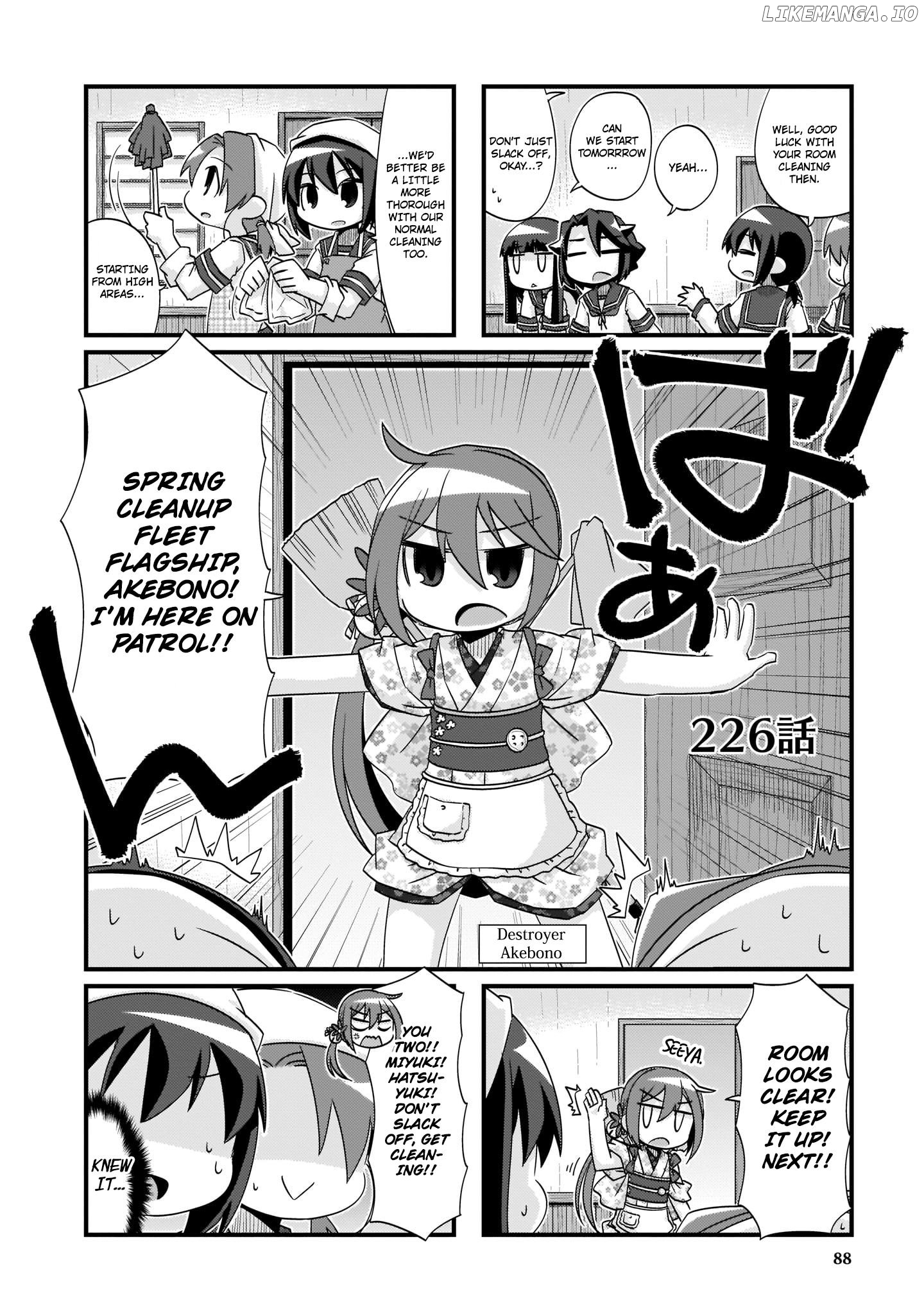 Kantai Collection - Kankore - 4-koma Comic - Fubuki, Ganbarimasu! Chapter 226 - page 2