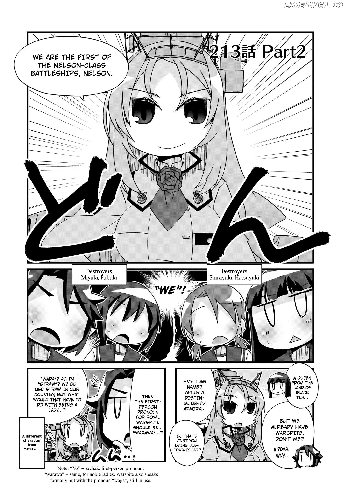Kantai Collection - Kankore - 4-koma Comic - Fubuki, Ganbarimasu! Chapter 213 - page 7