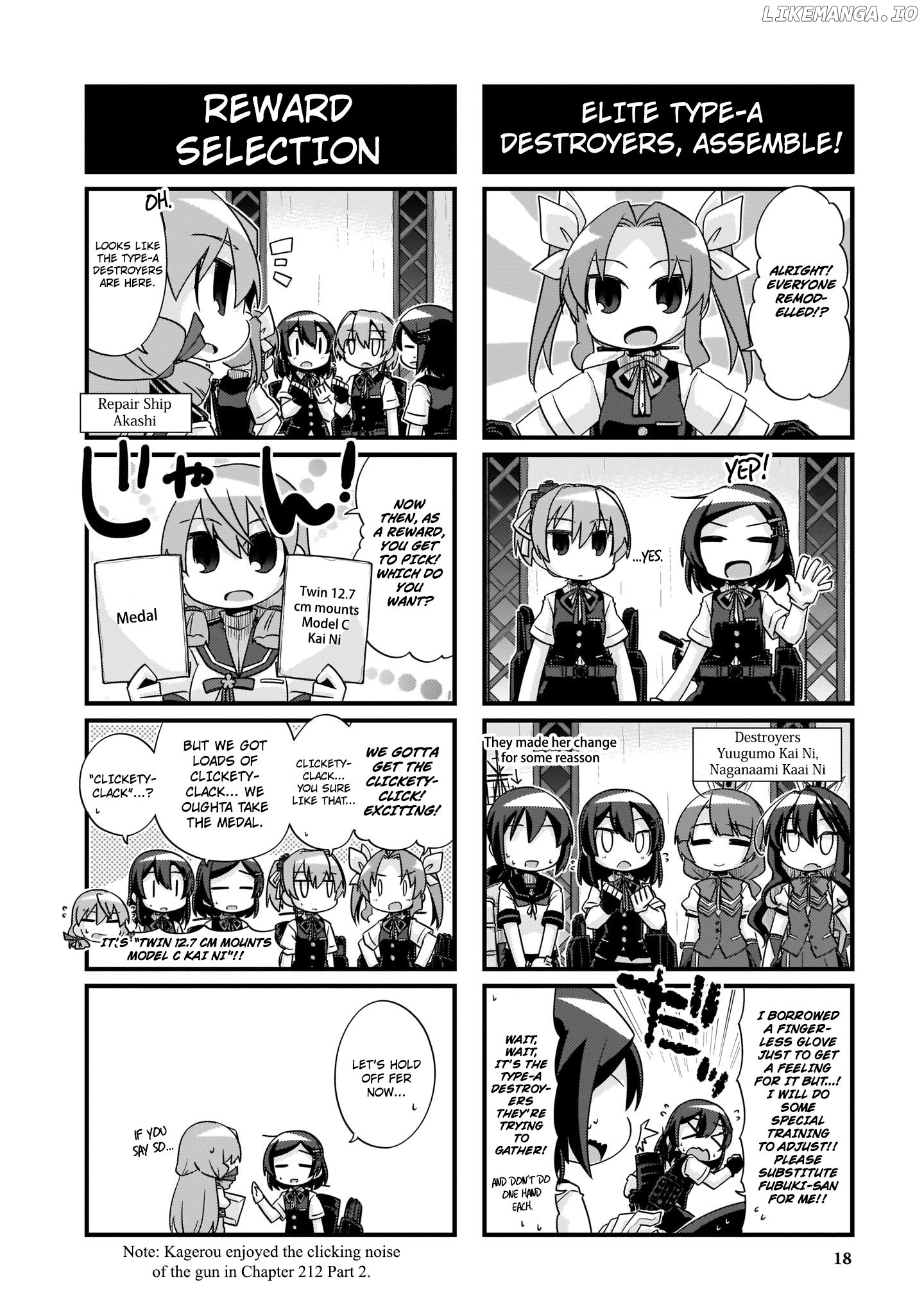 Kantai Collection - Kankore - 4-koma Comic - Fubuki, Ganbarimasu! Chapter 217 - page 10