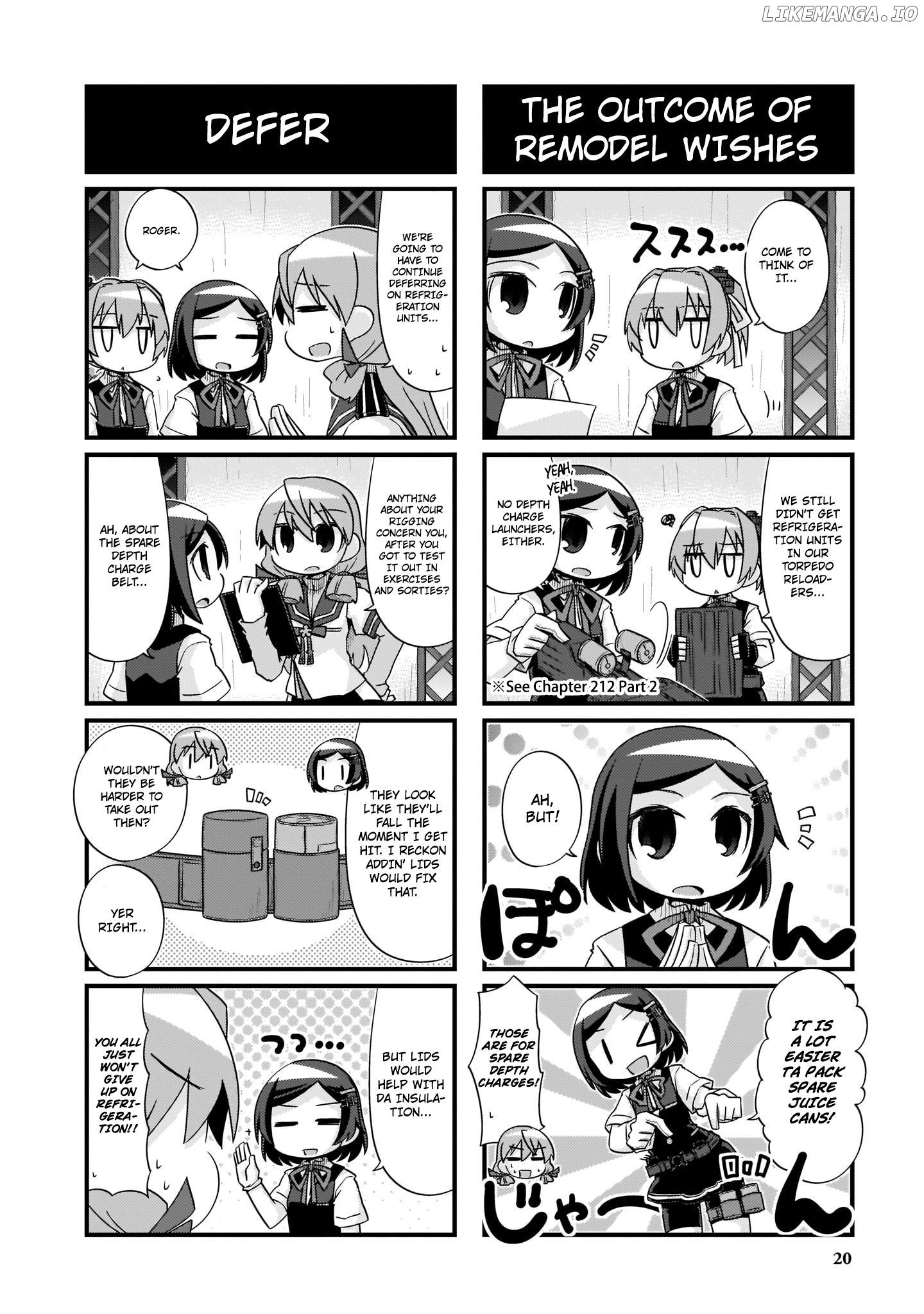 Kantai Collection - Kankore - 4-koma Comic - Fubuki, Ganbarimasu! Chapter 217 - page 12