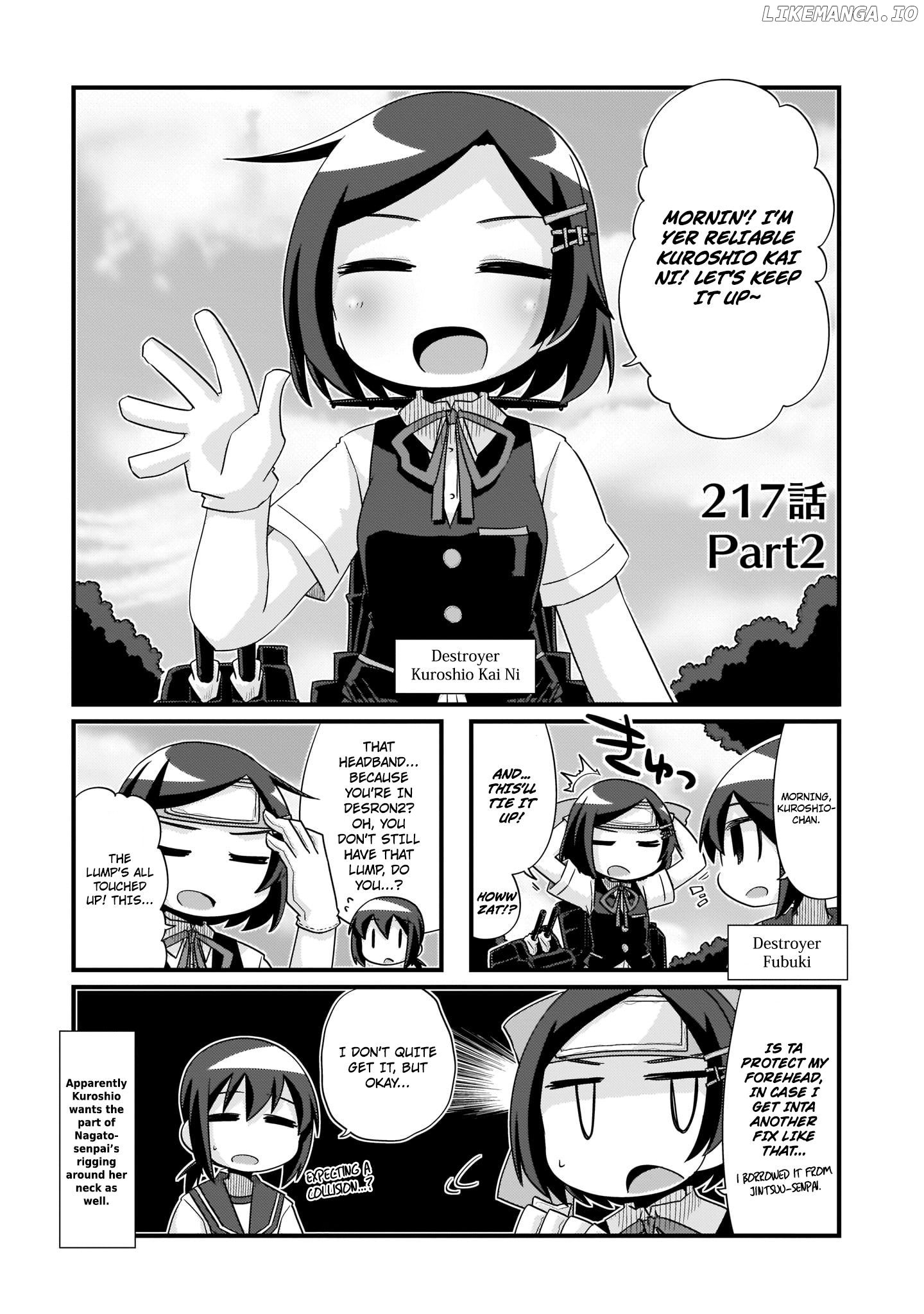 Kantai Collection - Kankore - 4-koma Comic - Fubuki, Ganbarimasu! Chapter 217 - page 7
