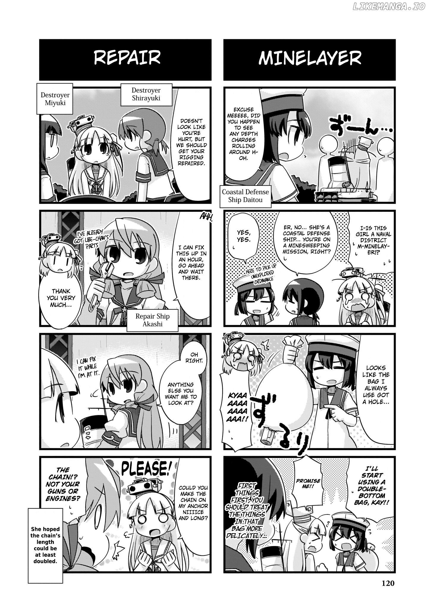 Kantai Collection - Kankore - 4-koma Comic - Fubuki, Ganbarimasu! Chapter 216 - page 2