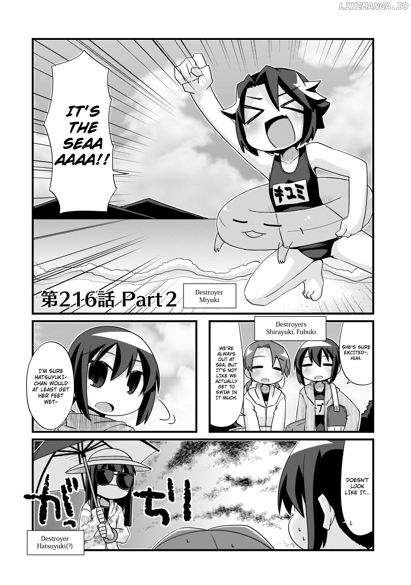 Kantai Collection - Kankore - 4-koma Comic - Fubuki, Ganbarimasu! Chapter 216 - page 7