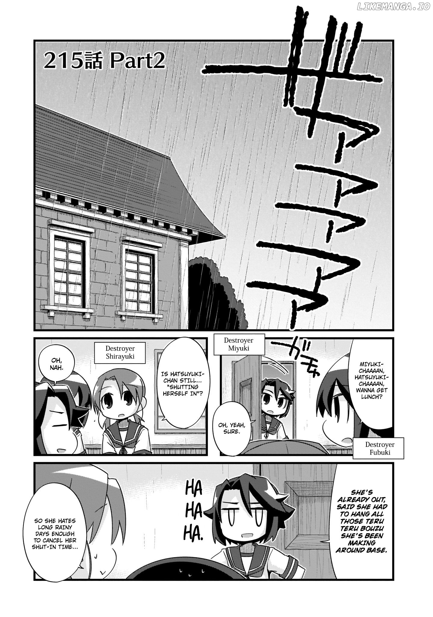 Kantai Collection - Kankore - 4-koma Comic - Fubuki, Ganbarimasu! Chapter 215 - page 7