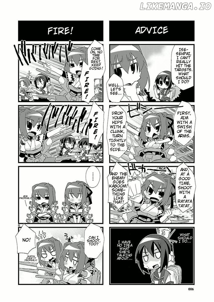 Kantai Collection - Kankore - 4-koma Comic - Fubuki, Ganbarimasu! chapter 2 - page 6
