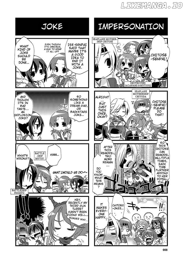 Kantai Collection - Kankore - 4-koma Comic - Fubuki, Ganbarimasu! chapter 5 - page 8