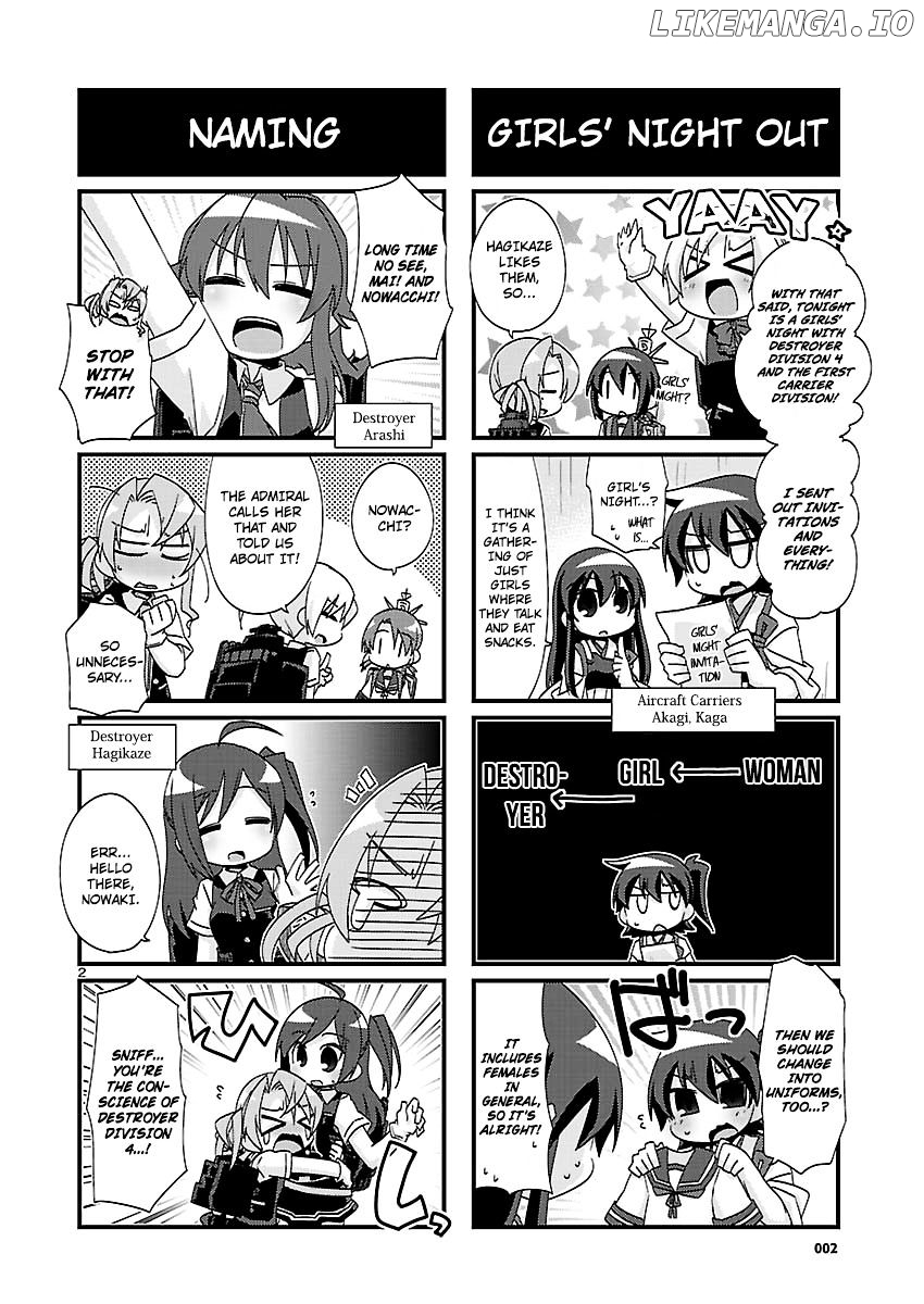 Kantai Collection - Kankore - 4-koma Comic - Fubuki, Ganbarimasu! chapter 122 - page 2