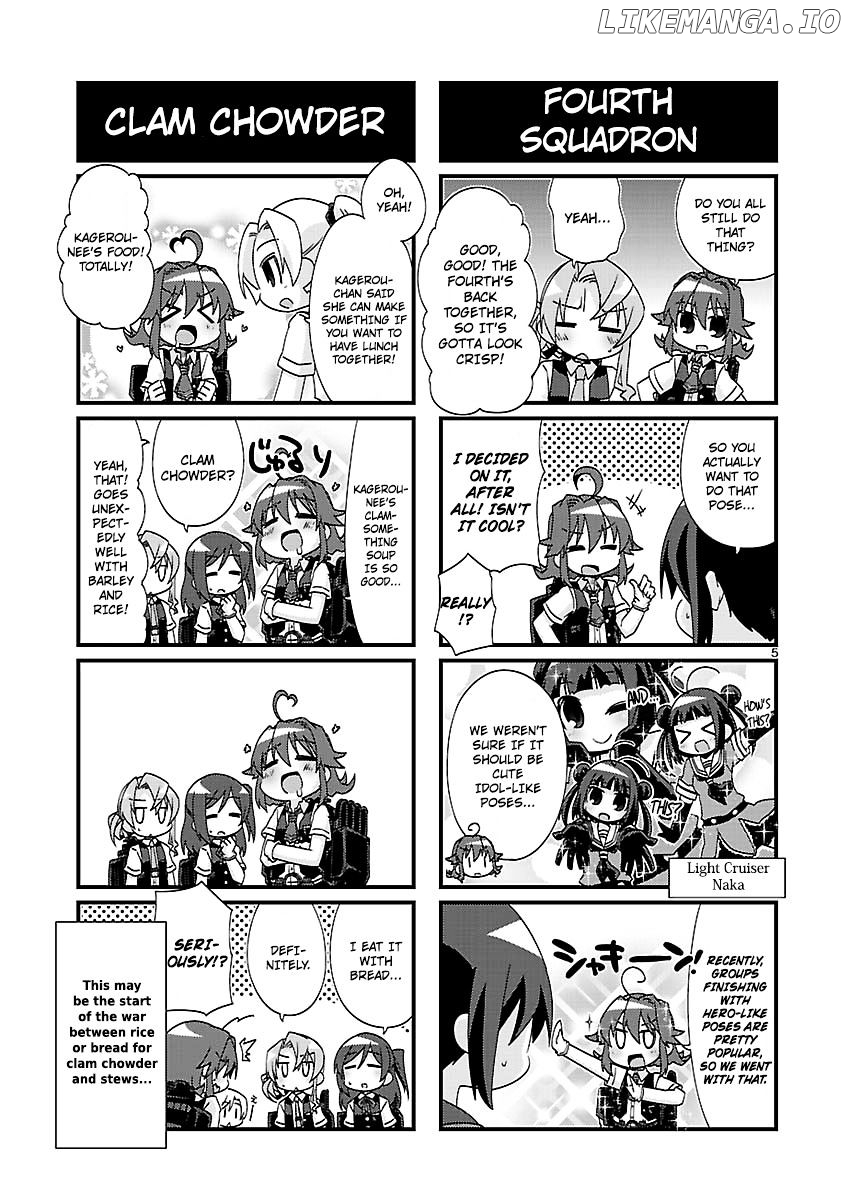Kantai Collection - Kankore - 4-koma Comic - Fubuki, Ganbarimasu! chapter 122 - page 5