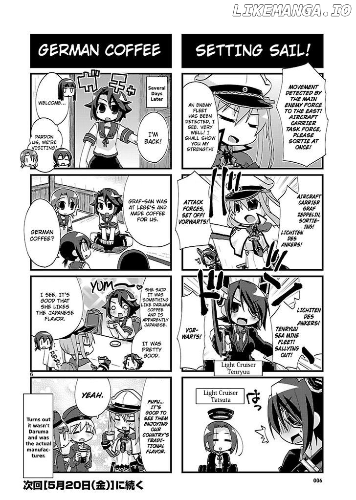 Kantai Collection - Kankore - 4-koma Comic - Fubuki, Ganbarimasu! chapter 123 - page 6