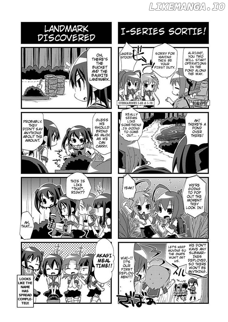 Kantai Collection - Kankore - 4-koma Comic - Fubuki, Ganbarimasu! chapter 8 - page 5