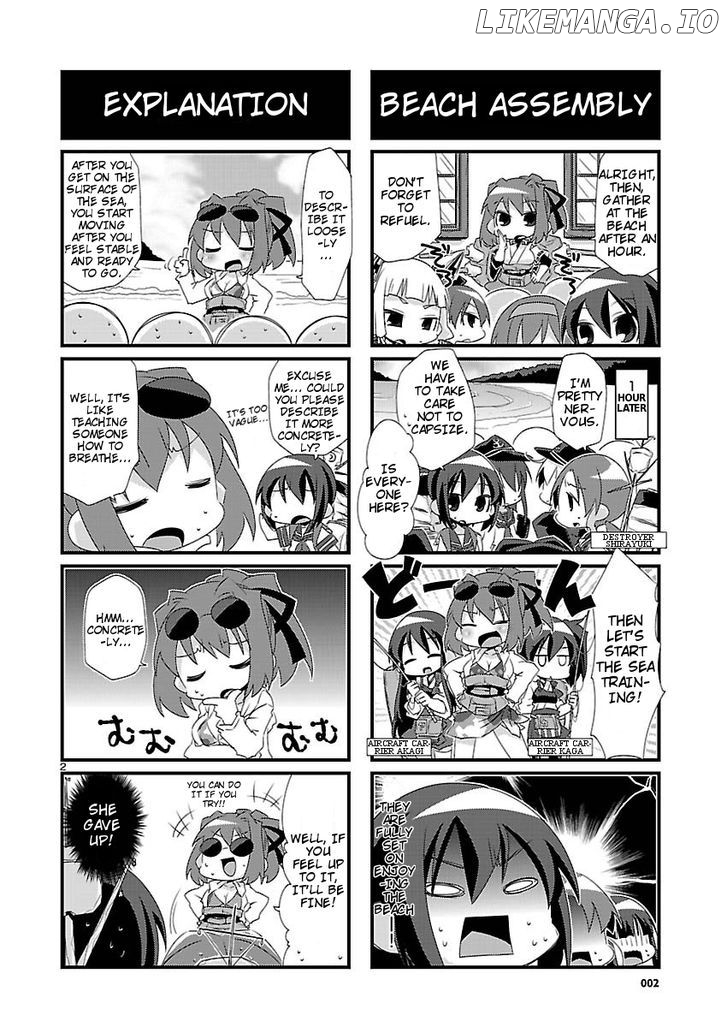 Kantai Collection - Kankore - 4-koma Comic - Fubuki, Ganbarimasu! chapter 9 - page 2