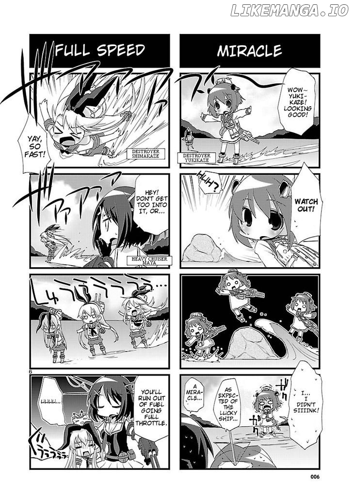 Kantai Collection - Kankore - 4-koma Comic - Fubuki, Ganbarimasu! chapter 9 - page 6