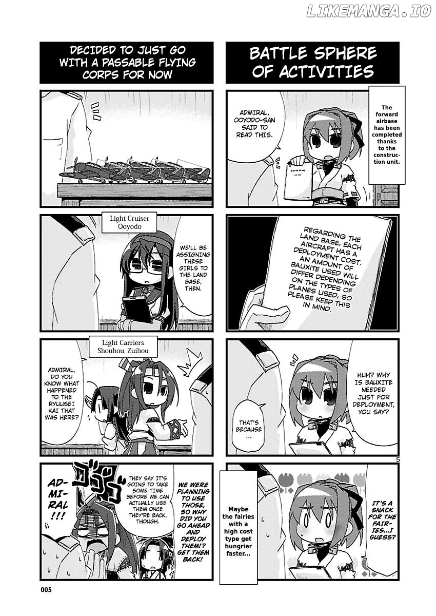 Kantai Collection - Kankore - 4-koma Comic - Fubuki, Ganbarimasu! chapter 126 - page 5