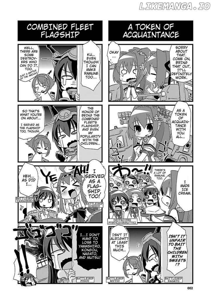 Kantai Collection - Kankore - 4-koma Comic - Fubuki, Ganbarimasu! chapter 10 - page 2