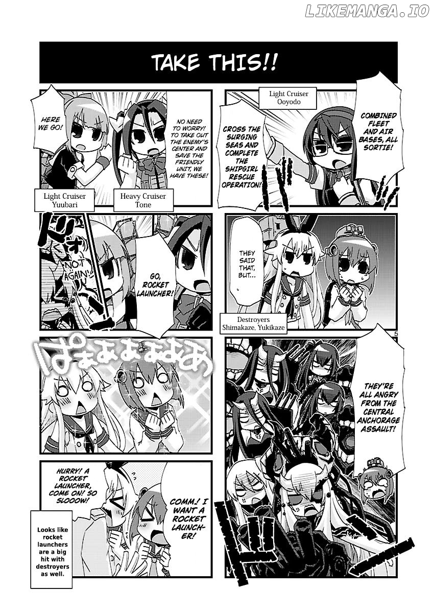 Kantai Collection - Kankore - 4-koma Comic - Fubuki, Ganbarimasu! chapter 127 - page 5