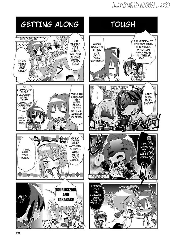 Kantai Collection - Kankore - 4-koma Comic - Fubuki, Ganbarimasu! chapter 12 - page 5