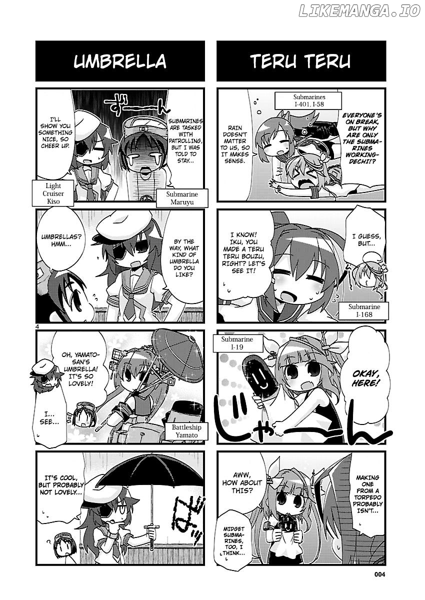 Kantai Collection - Kankore - 4-koma Comic - Fubuki, Ganbarimasu! chapter 128 - page 4