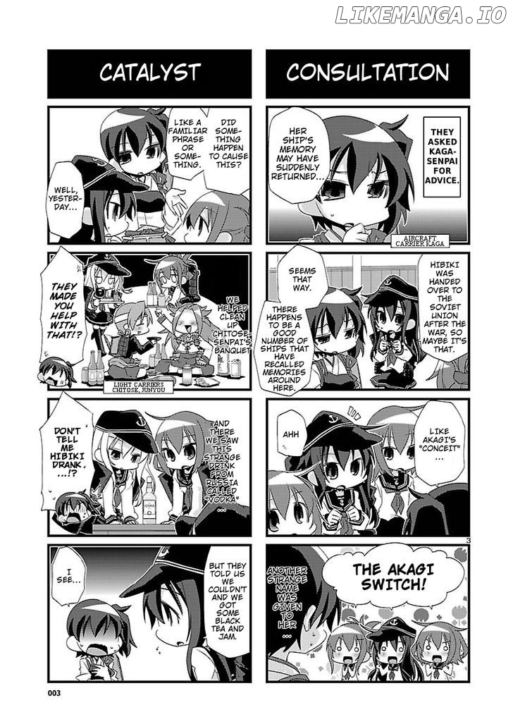 Kantai Collection - Kankore - 4-koma Comic - Fubuki, Ganbarimasu! chapter 13 - page 3