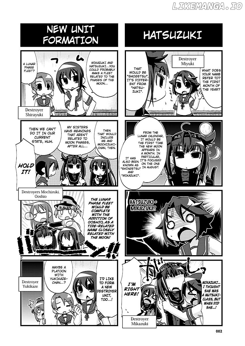 Kantai Collection - Kankore - 4-koma Comic - Fubuki, Ganbarimasu! chapter 129 - page 2