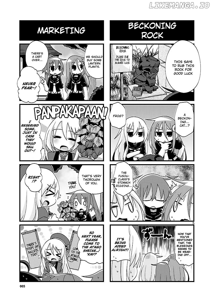 Kantai Collection - Kankore - 4-koma Comic - Fubuki, Ganbarimasu! chapter 130 - page 5