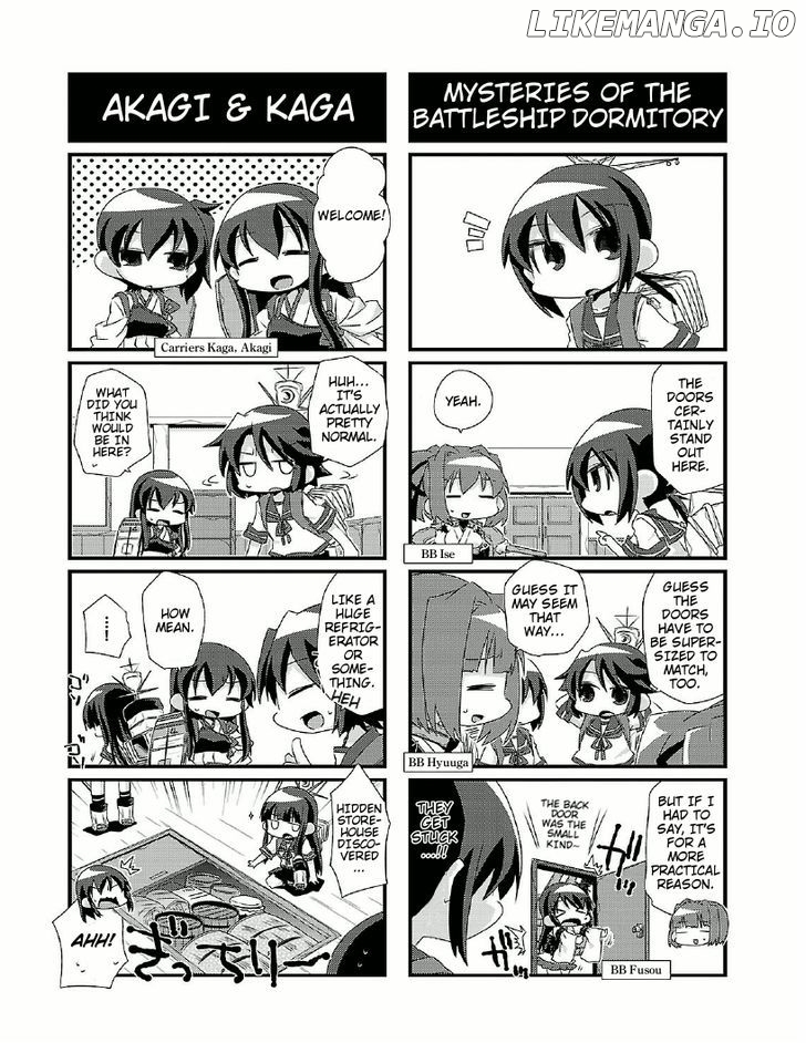 Kantai Collection - Kankore - 4-koma Comic - Fubuki, Ganbarimasu! chapter 14.5 - page 3