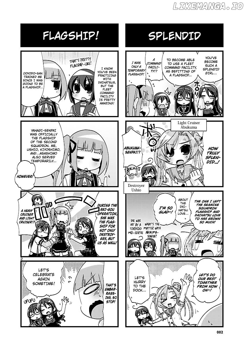 Kantai Collection - Kankore - 4-koma Comic - Fubuki, Ganbarimasu! chapter 131 - page 2