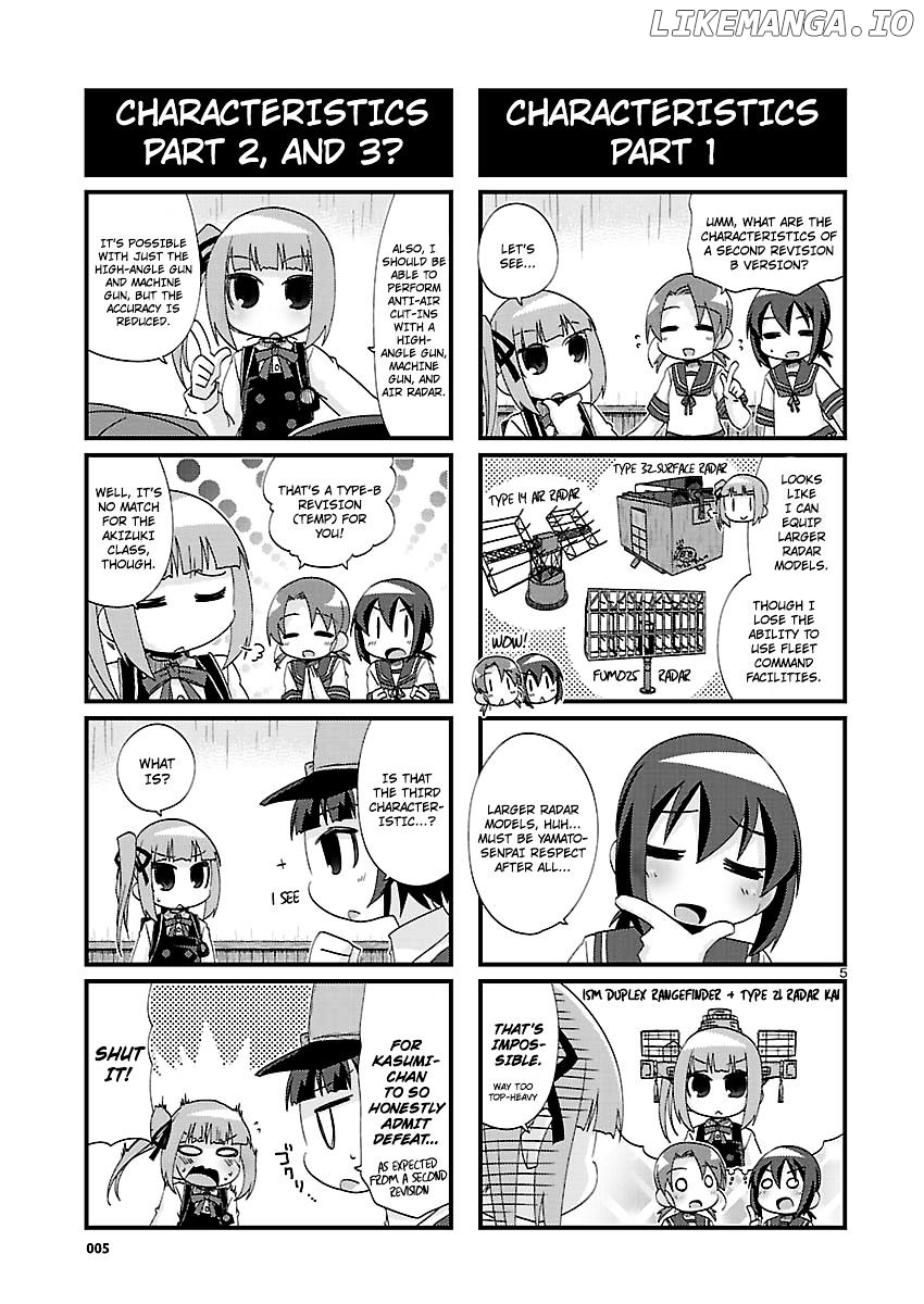 Kantai Collection - Kankore - 4-koma Comic - Fubuki, Ganbarimasu! chapter 131 - page 5