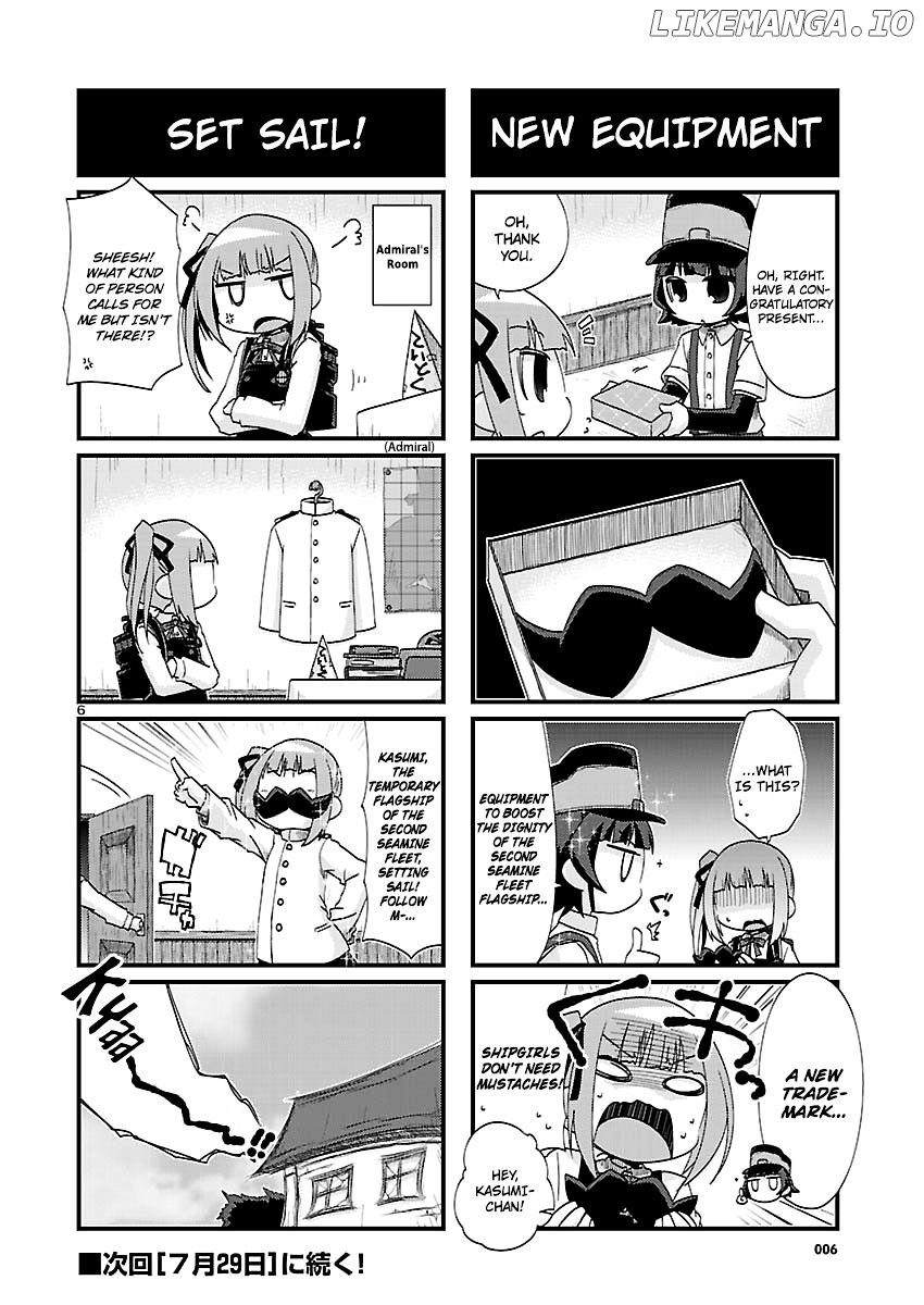 Kantai Collection - Kankore - 4-koma Comic - Fubuki, Ganbarimasu! chapter 131 - page 6