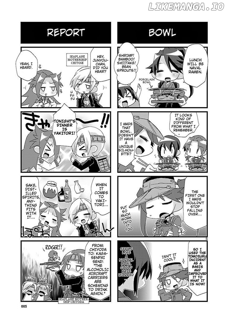 Kantai Collection - Kankore - 4-koma Comic - Fubuki, Ganbarimasu! chapter 16 - page 5
