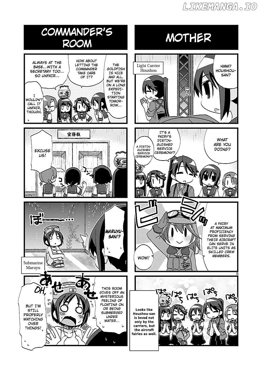 Kantai Collection - Kankore - 4-koma Comic - Fubuki, Ganbarimasu! chapter 132 - page 5