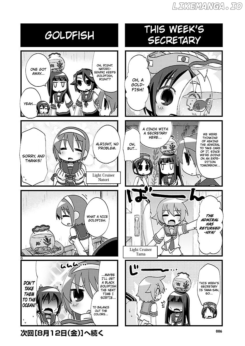 Kantai Collection - Kankore - 4-koma Comic - Fubuki, Ganbarimasu! chapter 132 - page 6