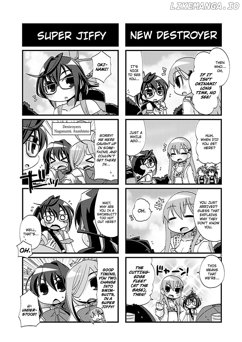 Kantai Collection - Kankore - 4-koma Comic - Fubuki, Ganbarimasu! chapter 133 - page 3