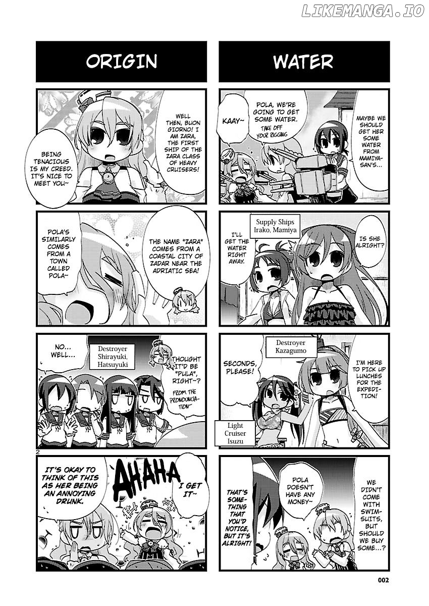 Kantai Collection - Kankore - 4-koma Comic - Fubuki, Ganbarimasu! chapter 134 - page 2