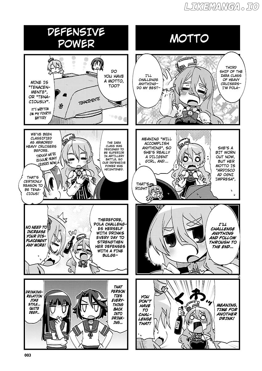 Kantai Collection - Kankore - 4-koma Comic - Fubuki, Ganbarimasu! chapter 134 - page 3