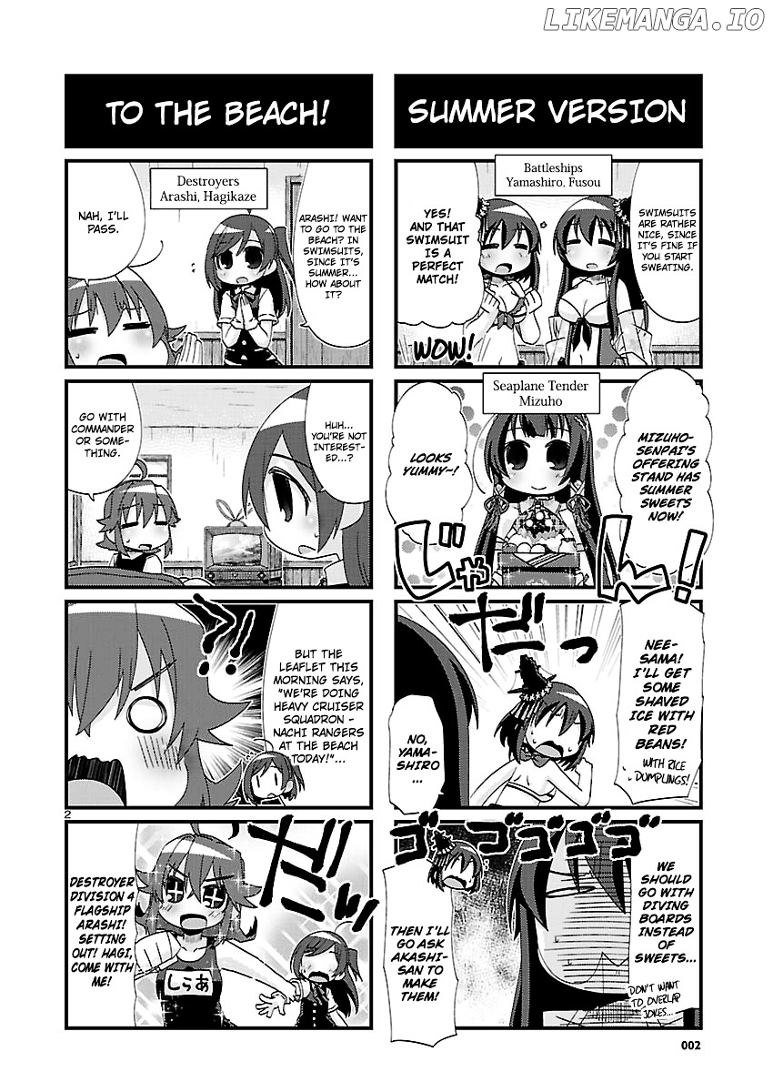 Kantai Collection - Kankore - 4-koma Comic - Fubuki, Ganbarimasu! chapter 135 - page 2