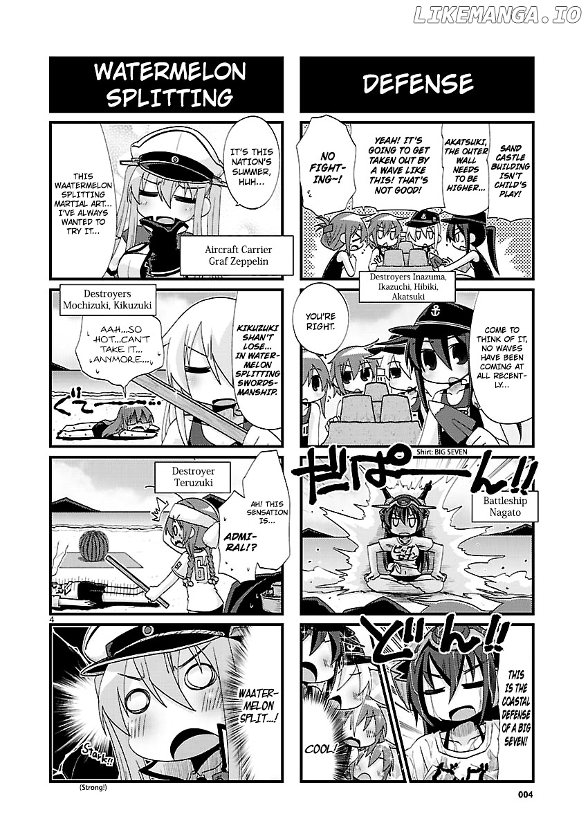 Kantai Collection - Kankore - 4-koma Comic - Fubuki, Ganbarimasu! chapter 135 - page 4