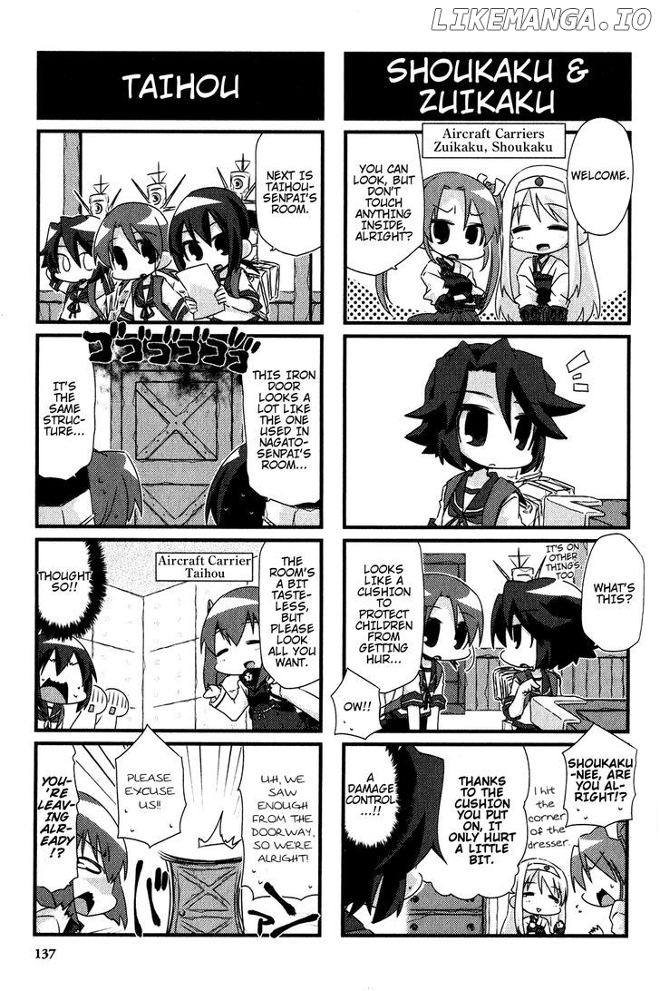 Kantai Collection - Kankore - 4-koma Comic - Fubuki, Ganbarimasu! chapter 20.5 - page 3
