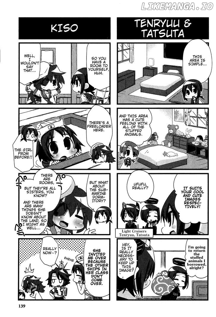 Kantai Collection - Kankore - 4-koma Comic - Fubuki, Ganbarimasu! chapter 20.5 - page 5