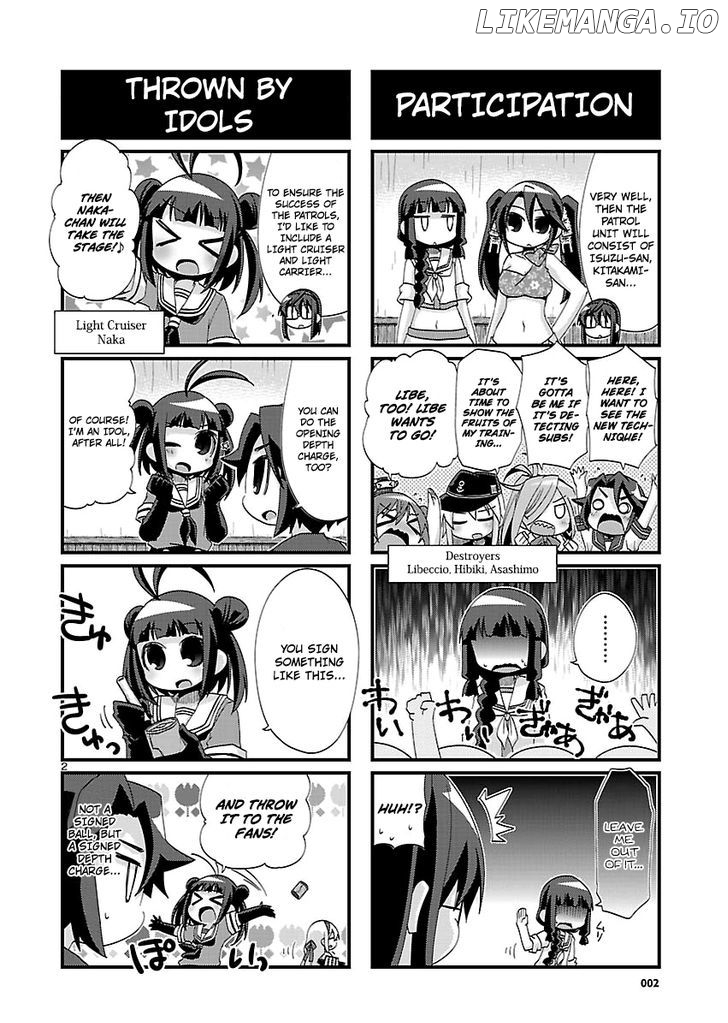 Kantai Collection - Kankore - 4-koma Comic - Fubuki, Ganbarimasu! chapter 136 - page 2
