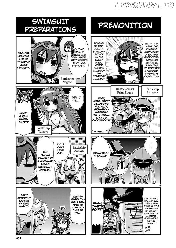 Kantai Collection - Kankore - 4-koma Comic - Fubuki, Ganbarimasu! chapter 137 - page 5
