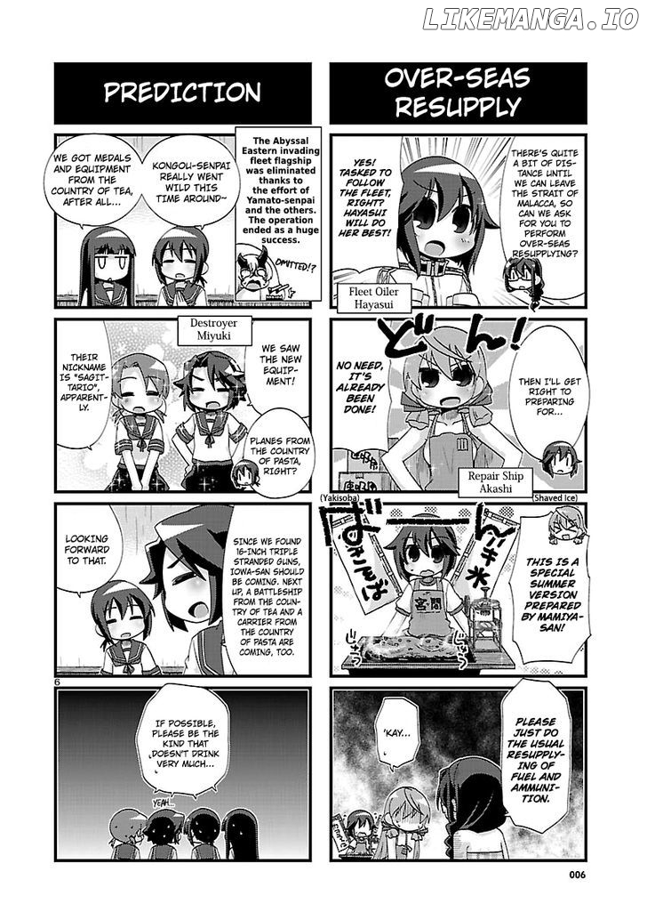 Kantai Collection - Kankore - 4-koma Comic - Fubuki, Ganbarimasu! chapter 137 - page 6