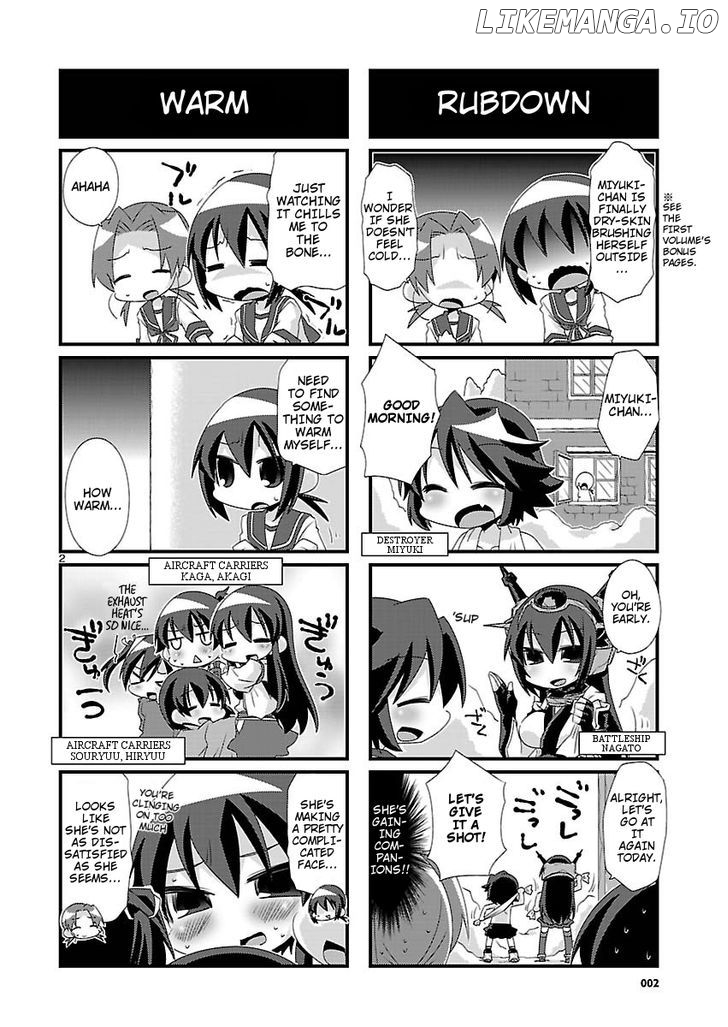 Kantai Collection - Kankore - 4-koma Comic - Fubuki, Ganbarimasu! chapter 24 - page 2