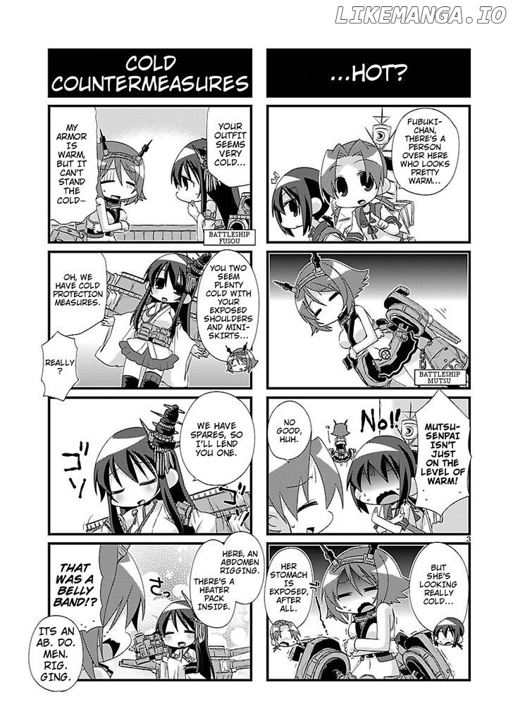 Kantai Collection - Kankore - 4-koma Comic - Fubuki, Ganbarimasu! chapter 24 - page 3