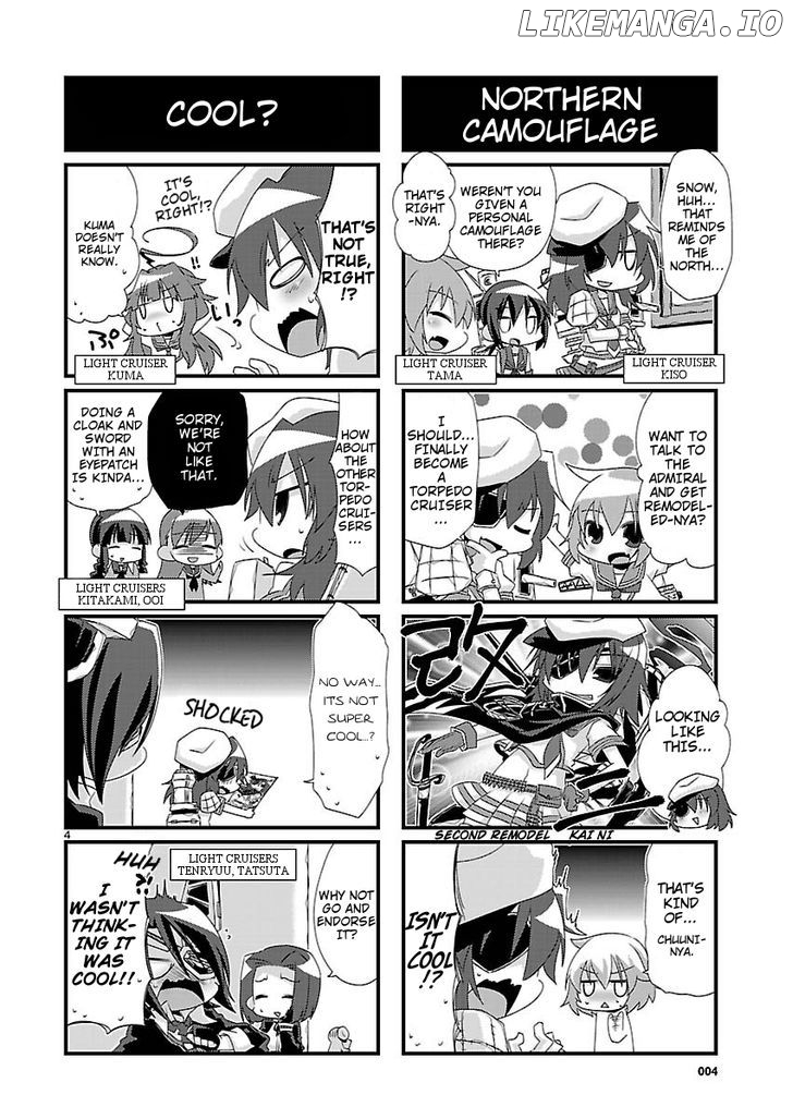 Kantai Collection - Kankore - 4-koma Comic - Fubuki, Ganbarimasu! chapter 24 - page 4