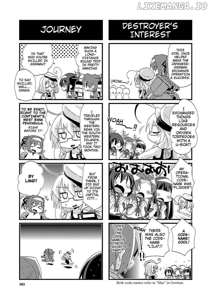 Kantai Collection - Kankore - 4-koma Comic - Fubuki, Ganbarimasu! chapter 25 - page 3
